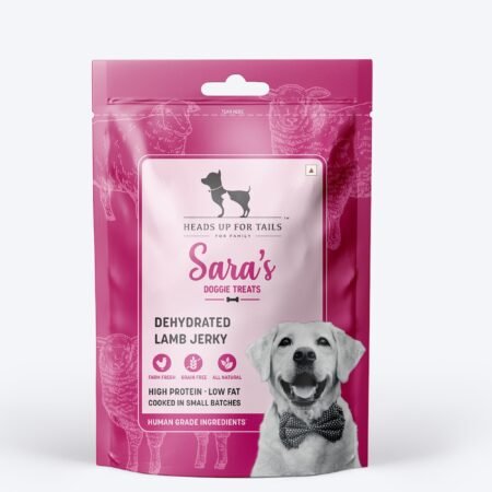 Sara's Dehydrated Lamb Jerky Dog Treats Single-Ingredient 70g