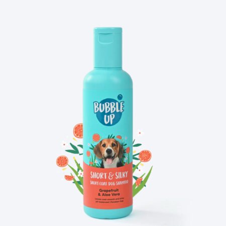 Bubble Up - Short & Silky Short Coat Shampoo For Dog - 200 ml (Best Before June'26)