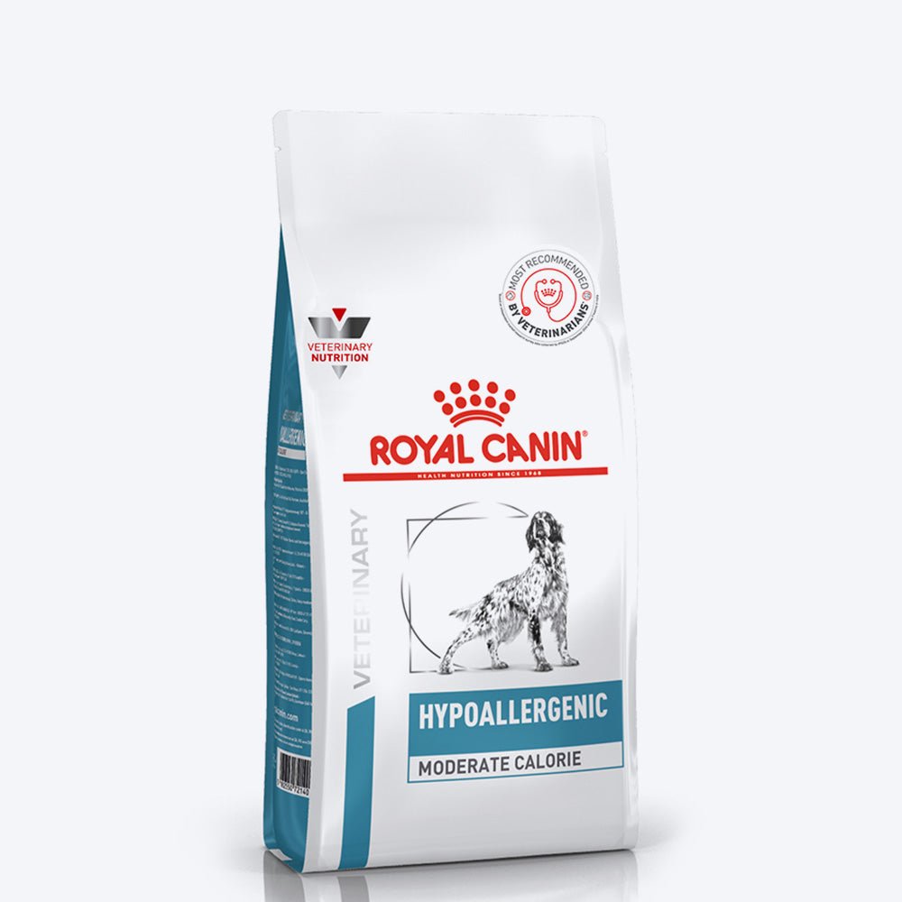 Royal Canin Veterinary Hypoallergenic Moderate Calorie Dry Food For Dog - 7 kg