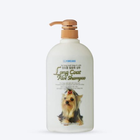 Forcans Long Coat Aloe Shampoo For Dog