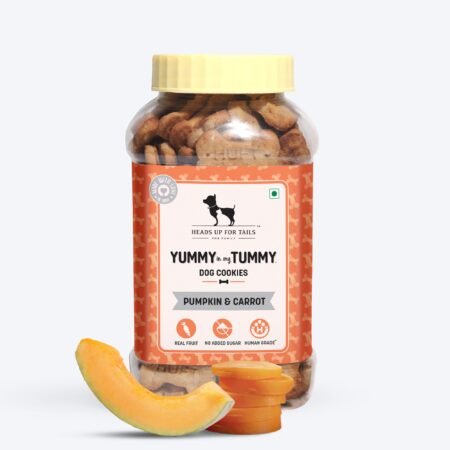 HUFT Yummy In My Tummy Pumpkin & Carrots Veggie Biscuits - 320 gm