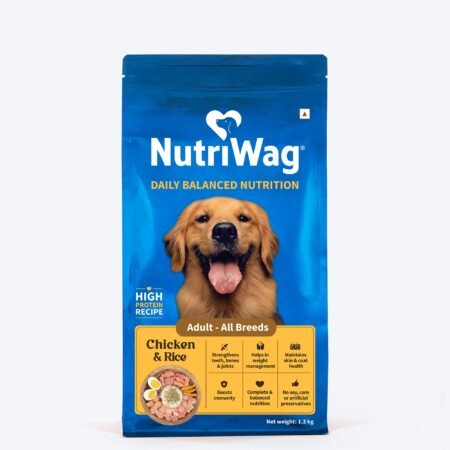 NutriWag Chicken & Rice Dry Food For Adult Dog