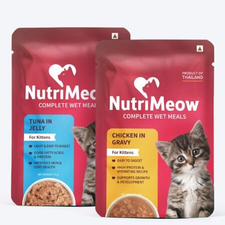 NutriMeow Kitten Food Trial Pack of 2 (80 gm each)
