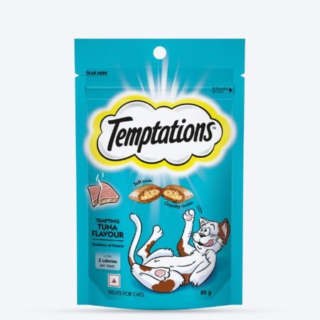Temptations Crunchy Cat Treat Tempting Tuna Flavour - 85 g