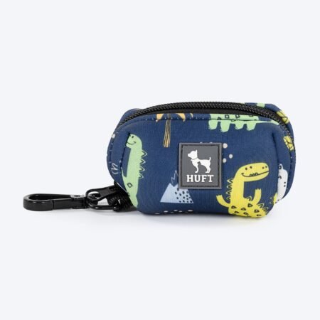 HUFT Dino Land Waste Bag Dispenser For Dog & Cat - Blue