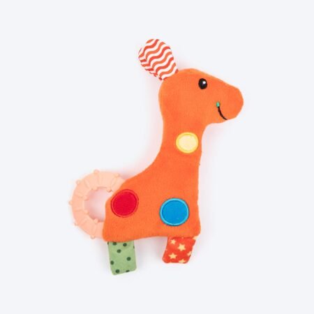 HUFT Pony Playtime Squeaky Plush Toy For Puppies - Multicolor