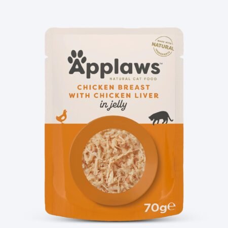 Applaws Chicken Breast with Liver in Jelly Wet Cat Food - 70 g