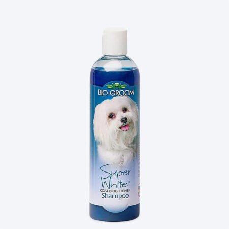 Bio-Groom Super White Coat Brightener Shampoo For Dog - 355 ml