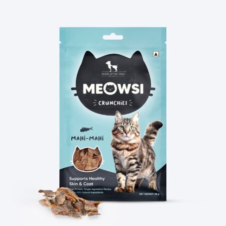Meowsi by HUFT Mahi Mahi Fish Crunchies Treat For Cat - 35 g