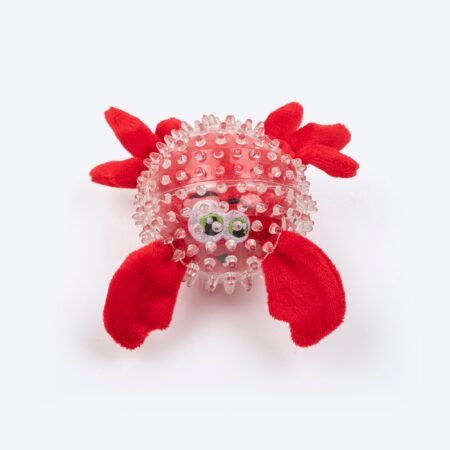 HUFT Lobster Loopster Chew Toy For Dog - Red