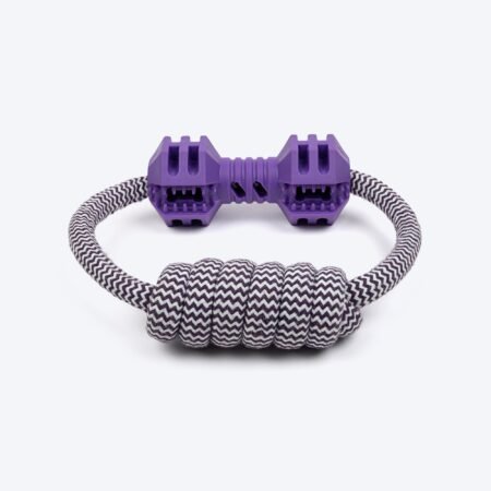 Dash Dog Twin-End Rope Toy For Dog - Purple