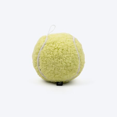 HUFT Fetch & Squeak Plush Ball For Dog - Green