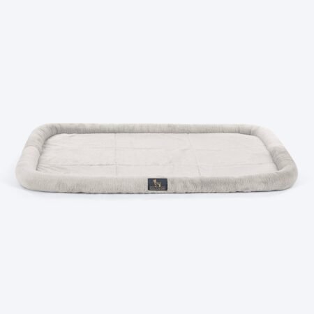 HUFT Fluffy Dreams Plush Mat For Dog & Cat - Grey