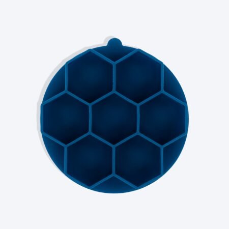 HUFT Honeycomb Stick To Bowl Lick Mat For Dog & Cat - Blue