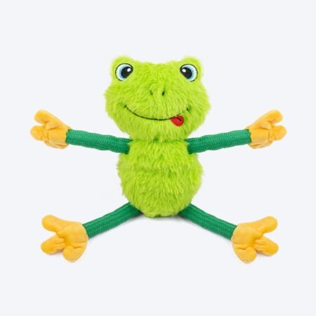 HUFT Mr Hopps Plush Toy For Dog - Green