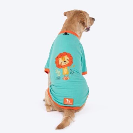 HUFT Cub Club T-Shirt For Dog - Turquoise