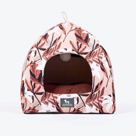 HUFT Blossom Breeze Cat Tent Bed - Powder White