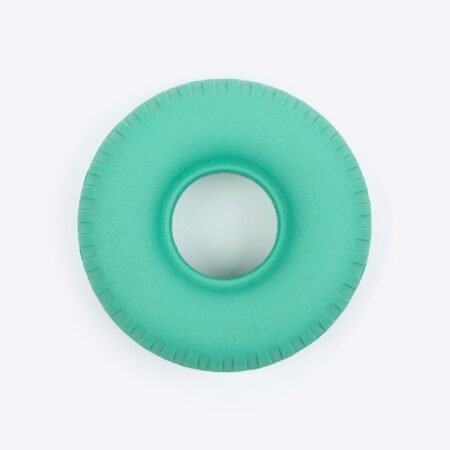 Dash Dog Roll & Chew Tyre Toy For Dog - Teal