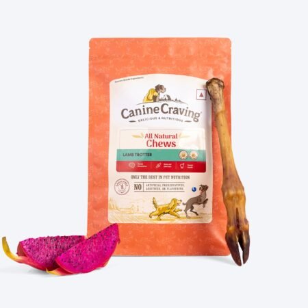 Canine Craving Dehydrated Lamb Trotter Dog Treat - 1 Piece - 75g