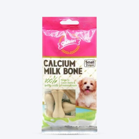 Gnawlers Calcium Milk Bones Dog Treats - Small