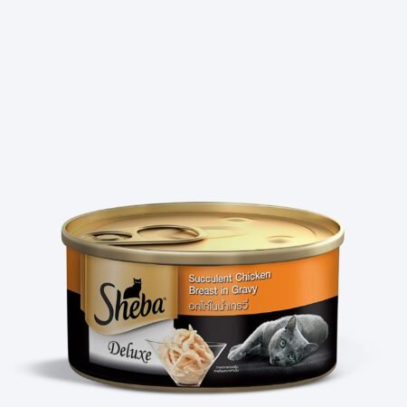 Sheba Deluxe Premium (1+ Years) Succulent Chicken Breast in Gravy Adult Wet Cat Food - 85 gm Packs
