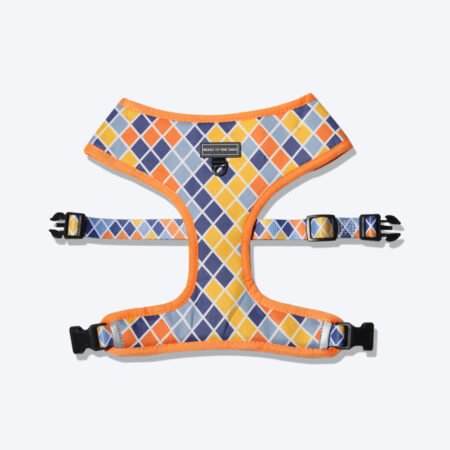 HUFT Colour Chaser Reversible Mesh Dog Harness - Multicolor