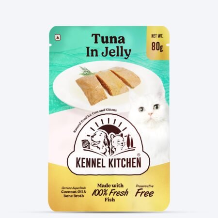 Kennel Kitchen Tuna in Jelly Grain Free Wet Cat Food - 80 g packs