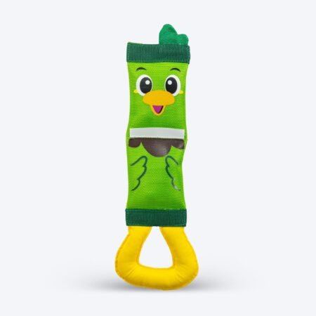 Outward Hound Mallard Fire Biterz Chew Toy For Dog - Green