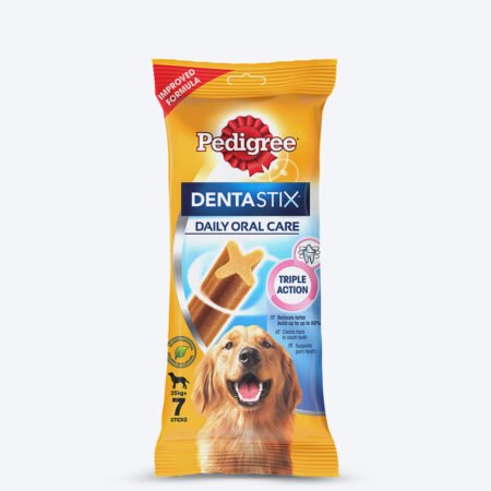 Pedigree Dentastix Oral Care Dog Treat Weekly Pack For Large Breed - 270 g