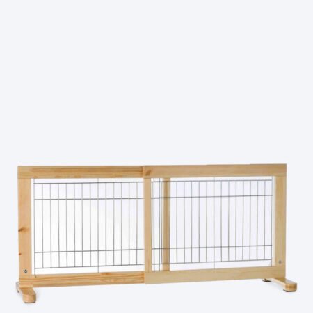 Trixie Dog Barrier Wood - 65-108 x 50 cm
